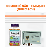 Combo Bổ não - Tim mạch (Người lớn)