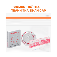 Combo Thử thai - Tránh thai khẩn cấp