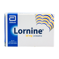 Thuốc chống dị ứng Lornine 10 (Hộp 100 viên)