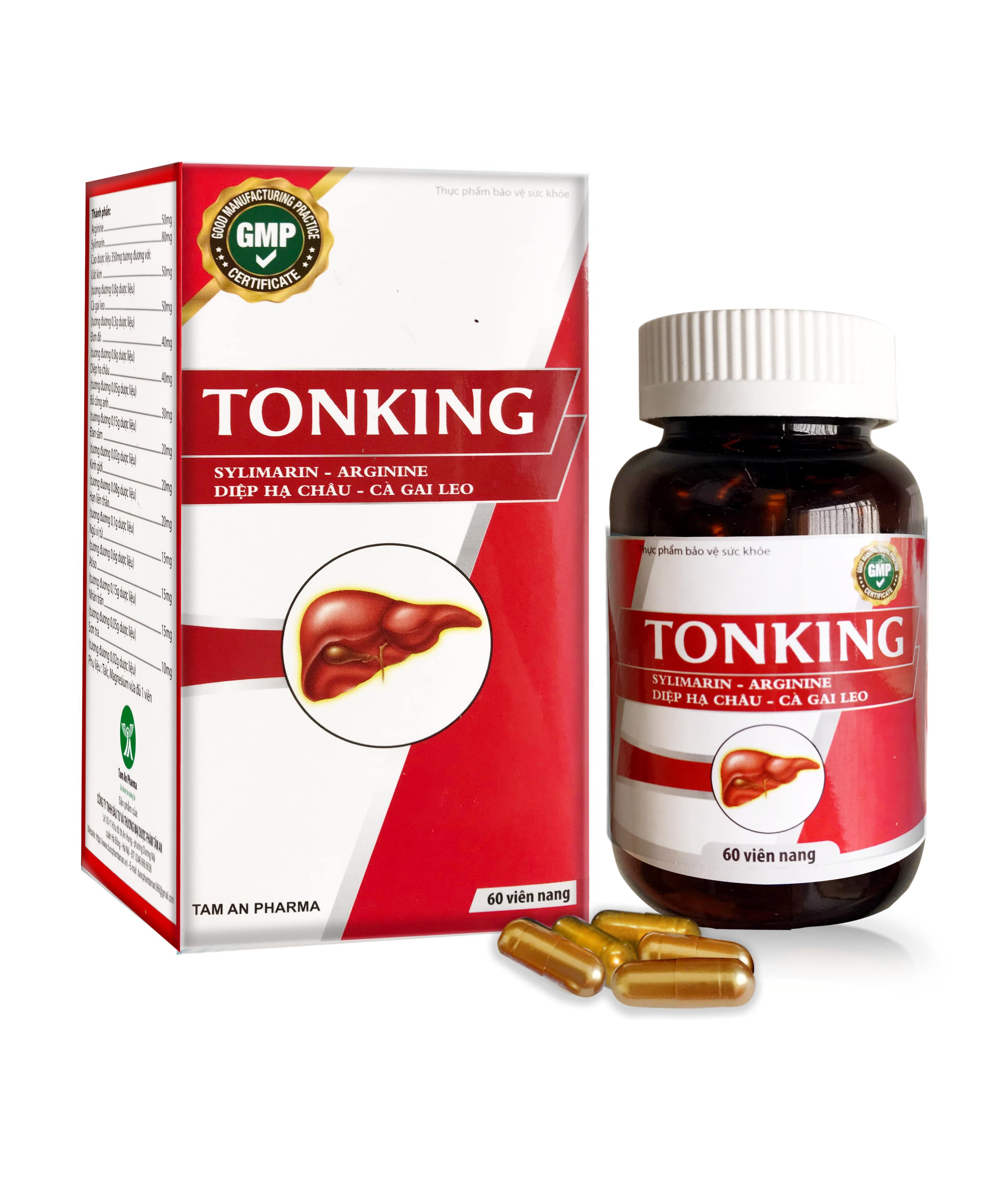 Bổ Gan Tonking Tâm An (c/60v)