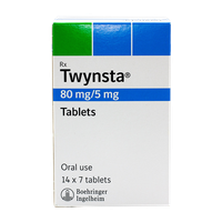 Thuốc hạ huyết áp Twynsta 80mg/5mg (Hộp 98 viên)