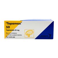Thuốc chống động kinh Topamax 50 (Hộp 60 viên)