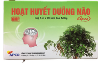 Viên uống Hoạt huyết dưỡng não Apco (Hộp 100 viên)