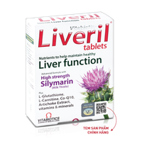 Viên uống hỗ trợ gan Liveril Vitabiotics (Hộp 30 viên)
