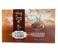 Viên uống tăng đề kháng Đông trùng hạ thảo Linhzi Gold (Hộp 2 chai x 30 viên)