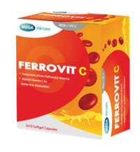 Viên uống bổ máu Ferrovit C (Hộp 30 viên)