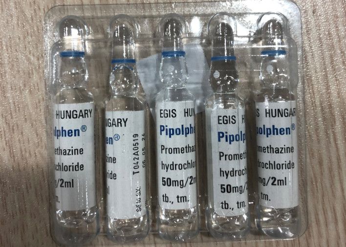 Pipolphen Promethazine 50mg/2ml Egis (vỉ/5 Ống)