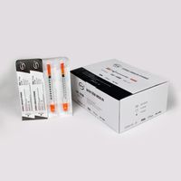 Bơm tiêm Insulin 1ml 30gx12.7mm 100UI IPC (Hộp 100 cái)