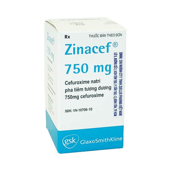 Zinacef Cefuroxim 750mg Gsk (h/1 Lọ)