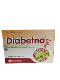 Viên uống hỗ trợ giảm đường huyết Diabetna Nam Dược (Hộp 40 viên)