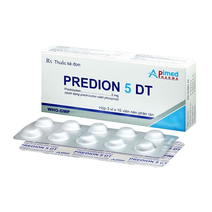 Predion 5 Dt Prednisolon 5mg Apimed (h/30v)