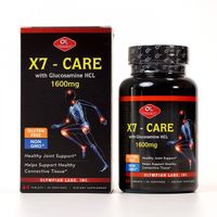 Viên uống bổ xương khớp X7 Care With Glucosamin (Chai 60 viên)