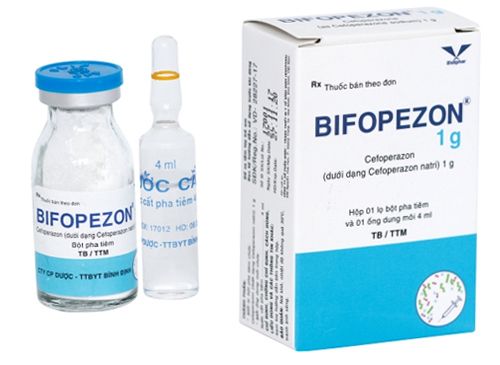 Bifopezon Cefoperazon 1g Bidiphar (h/2 Lọ)