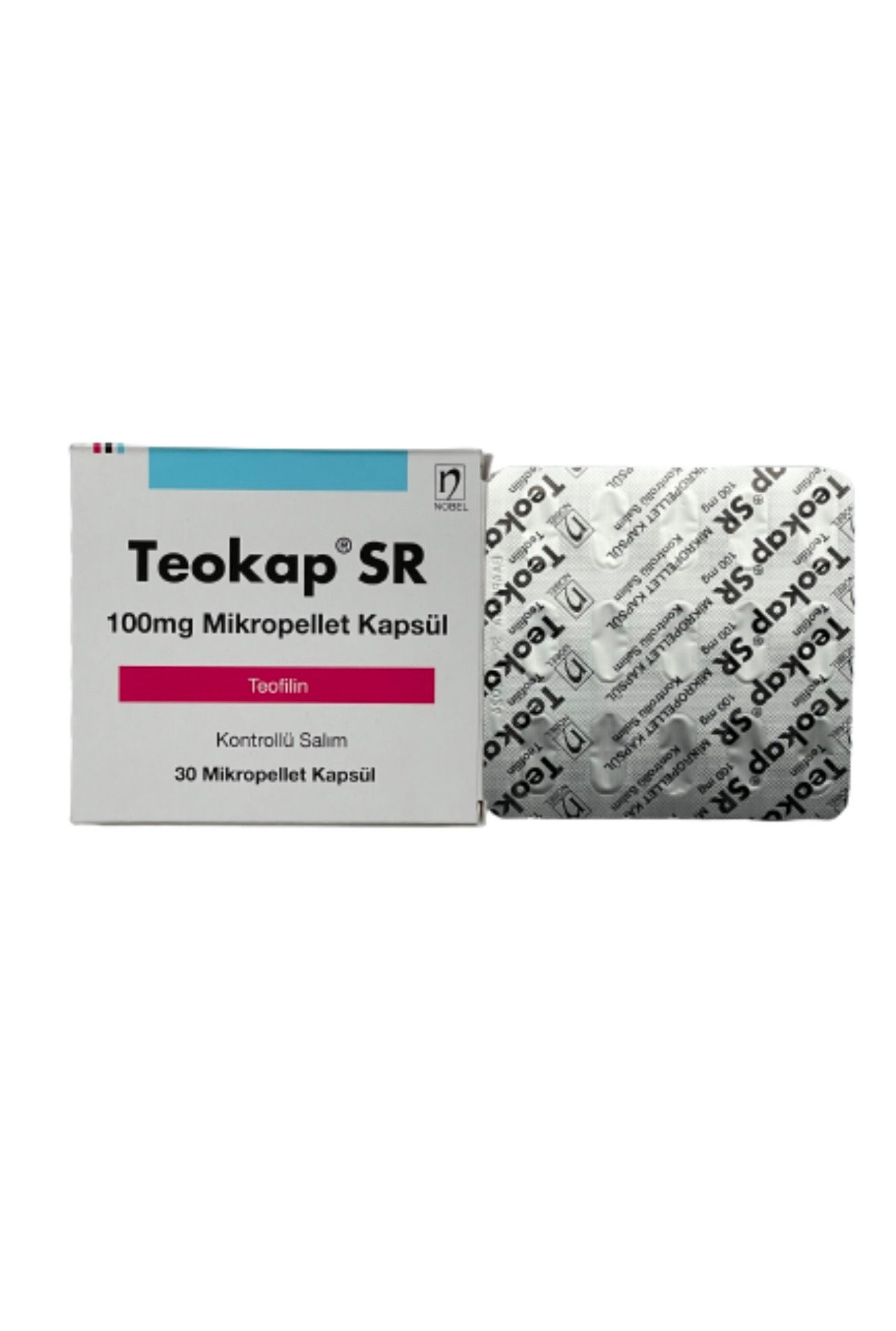Teokap Sr Theophylin 100 Mg Naturmed Pharm (h/30v) (turkey)