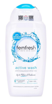 Dung dịch vệ sinh Femfresh Active Wash (Chai 250ml)