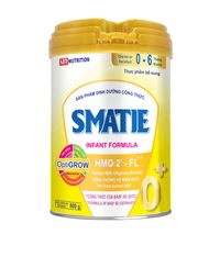 Sữa công thức Smatie 0-6 Tháng Tuổi (Hộp 800 gram)