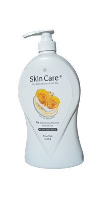 Sữa tắm Skin Care hương hoa hồng (Chai 1.15lít)
