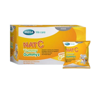 Kẹo bổ sung vitamin Nat C Yummy Gummyz Mega (Gói 5 viên)