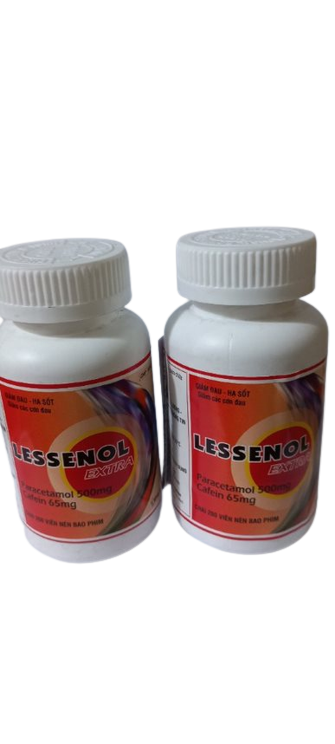 Lessenol Extra 500mg/65mg Enlie (c/200v)