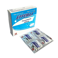 Viên sủi giảm đau, hạ sốt Effemax (Hộp 20 viên)