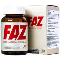 Viên uống hỗ trợ giảm mỡ máu FAZ (Chai 30 viên)