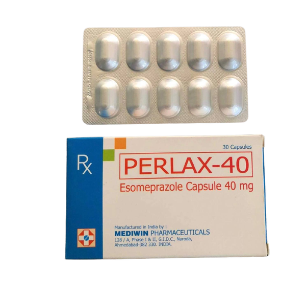 Perlax esomeprazole 40mg mediwin (box/30cap) - បាយមេដ ខេមបូឌា - Buymed ...