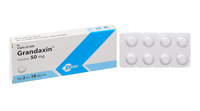 Thuốc giảm âu lo Grandaxin 50 (Hộp 20 viên)