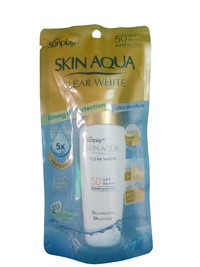 Kem chống nắng Sunplay Skin Aqua Clear White SPF50+ Rohto (Tuýp 25 gram)