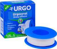 Băng keo lụa Urgosyval Strong Adhesive Tape 1.25cmx5m Urgo (Cuộn )