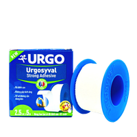 Băng keo lụa Urgosyval Strong Adhesive Tape 2.5cmx5m Urgo (Cuộn )