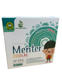 Men hỗ trợ tiêu hóa Menter Duolac (Hộp 10 ống)