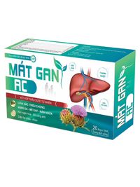 Siro Mát Gan AC (Hộp 20 ống 10ml)