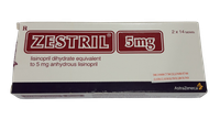 Thuốc hạ huyết áp Zestril 5 (Hộp 28 viên)