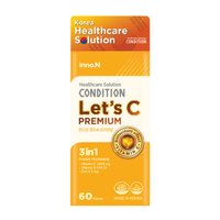 Viên uống bổ sung vitamin C - kẽm Condition Let's C Premium (Hộp 60 viên)