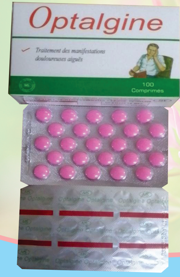 Optalgine Caps MS (B/4x25 Tabs) - បាយមេដ ខេមបូឌា - Buymed Cambodia ...