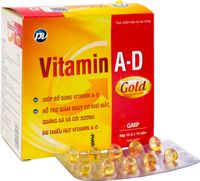 Viên uống bổ mắt Vitamin AD Phúc Vinh (Hộp 100 viên)