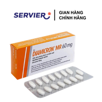 Thuốc điều trị đái tháo đường Diamicron 60 (Hộp 30 viên)