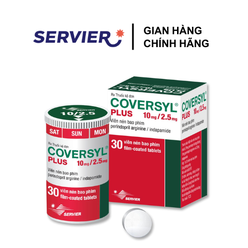Coversyl Plus 10/2.5mg Servier (l/30v)