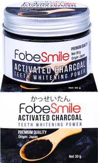 Bột than hoạt Trắng Răng FobeSmile (Hộp 30 gram)