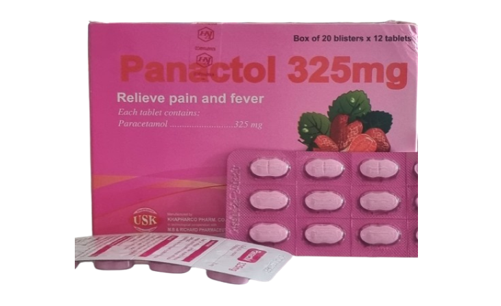 Panactol paracetamol 325mg usk (box/240tab) - បាយមេដ ខេមបូឌា - Buymed ...