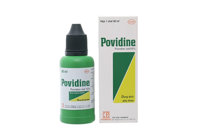 Povidin 10% Pharmedic (c/90ml) (xanh)