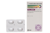 Thuốc điều trị loãng xương Fosamax 70/5600 (Hộp 4 viên)
