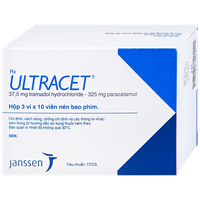 Thuốc giảm đau Ultracet (Hộp 30 viên)