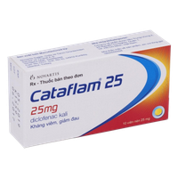 Thuốc khớp Cataflam 25 (Hộp 10 viên)
