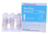 Viên đặt âm đạo kháng nấm Nanfizy 100 (Hộp 3 viên)