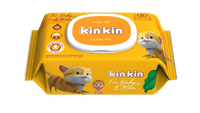 Khăn ướt Kin Kin không mùi (Gói 80 tờ)