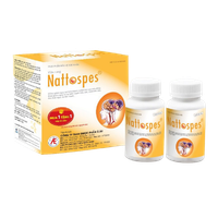 Viên uống hỗ trợ tan huyết khối Nattospes Á Âu (Hộp 2 chai)