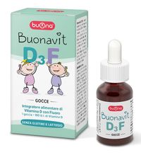 Siro bổ sung canxi Buonavit D3F (Chai 12ml)