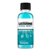 Nước súc miệng Listerine Cool Mint bạc hà mát lạnh (Chai 100ml)
