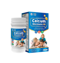 Viên uống bổ xương Calcium Gluconate MK (Chai 100 viên)
